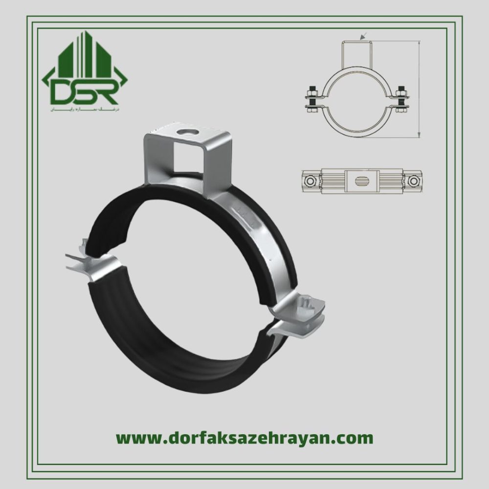 بست پایه‌دار سنگین مدل HDC سایز 1 - 1.2