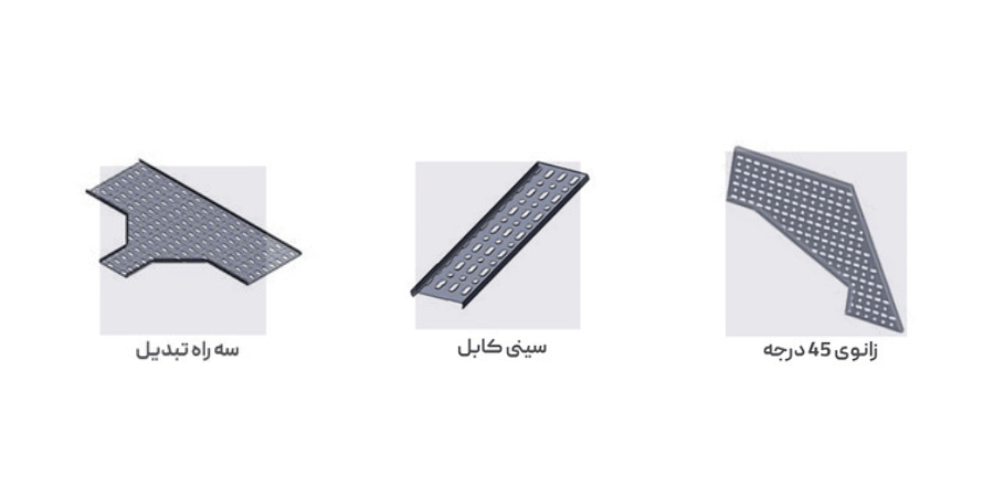 مراحل نصب سینی کابل