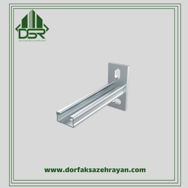 براکت دو سوراخ 21*41 طول 80 سانتی متر