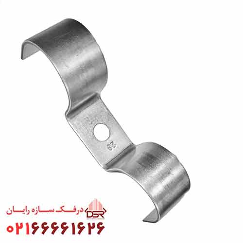  بست چنگالي گالوانيزه سايز 28-24 ميليمتر ضخامت 2 ميليمتر