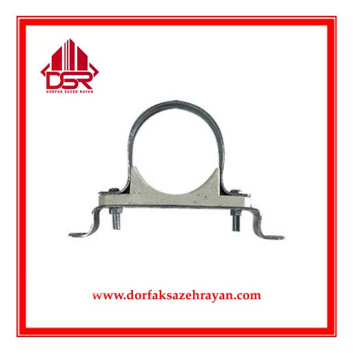 بست پایه دار فولادی - رایزر - آب باران - \