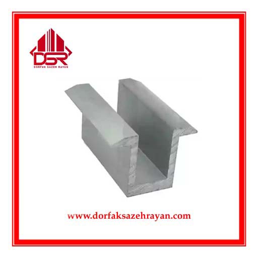 پروفیل آلومینیوم کلمپ میانی ۳۶.۳ و کف ۲۰ پنل خورشیدی