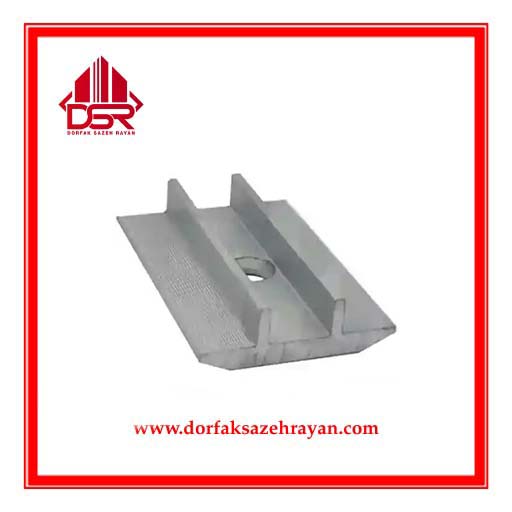 پروفیل آلومینیوم کلمپ میانی 35 پنل خورشیدی