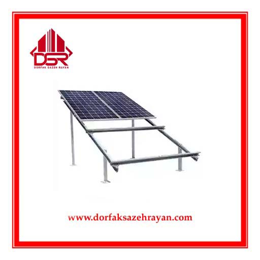 2026-04-12_122824 پک اکونومی سازه (استراکچر پنل خورشیدی) 4 پنل سی چنل 2.5KW - Image 1