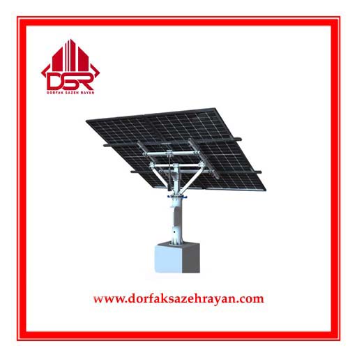 سازه خورشیدی ۵ پنله ۱ ردیفه