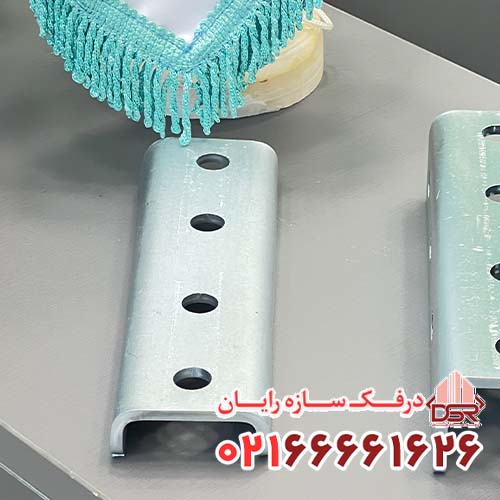 پروفیل سی چنل ۴۱×۴۱ گالوانیزه گرم | سایز استاندارد صنعتی