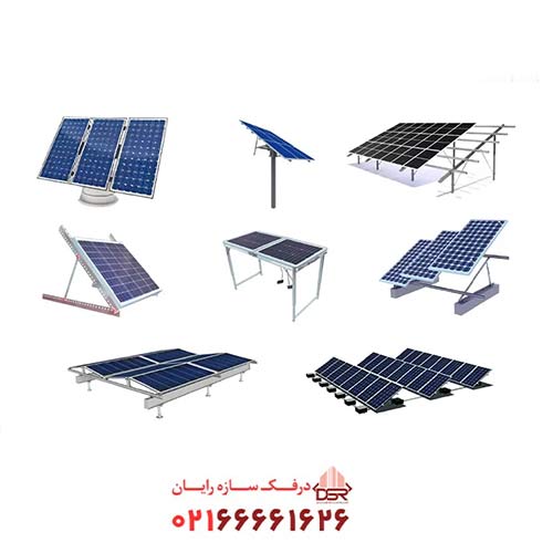 استراکچر پنل خورشیدی دیواری
